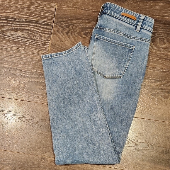 ❤️ NWOT! SOFT SURROUNDINGS PULL ON HIGH RISE SLIM LEG JEANS, MEDIUM (10 - 12) - Picture 7 of 7